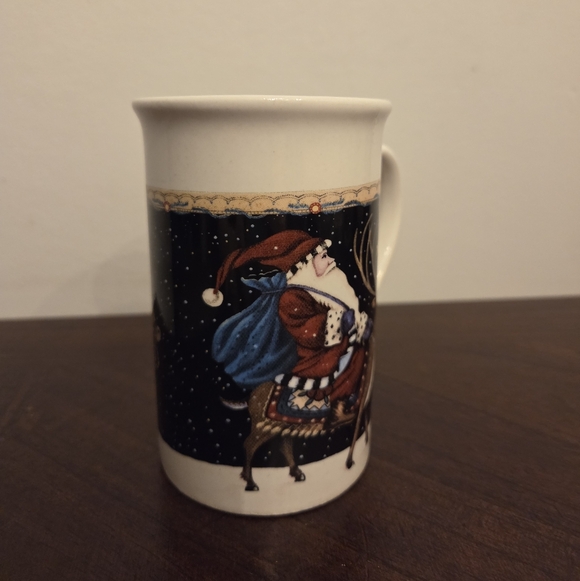 Vintage Royal Norfolk Santa Reindeer Mug - Picture 2 of 9
